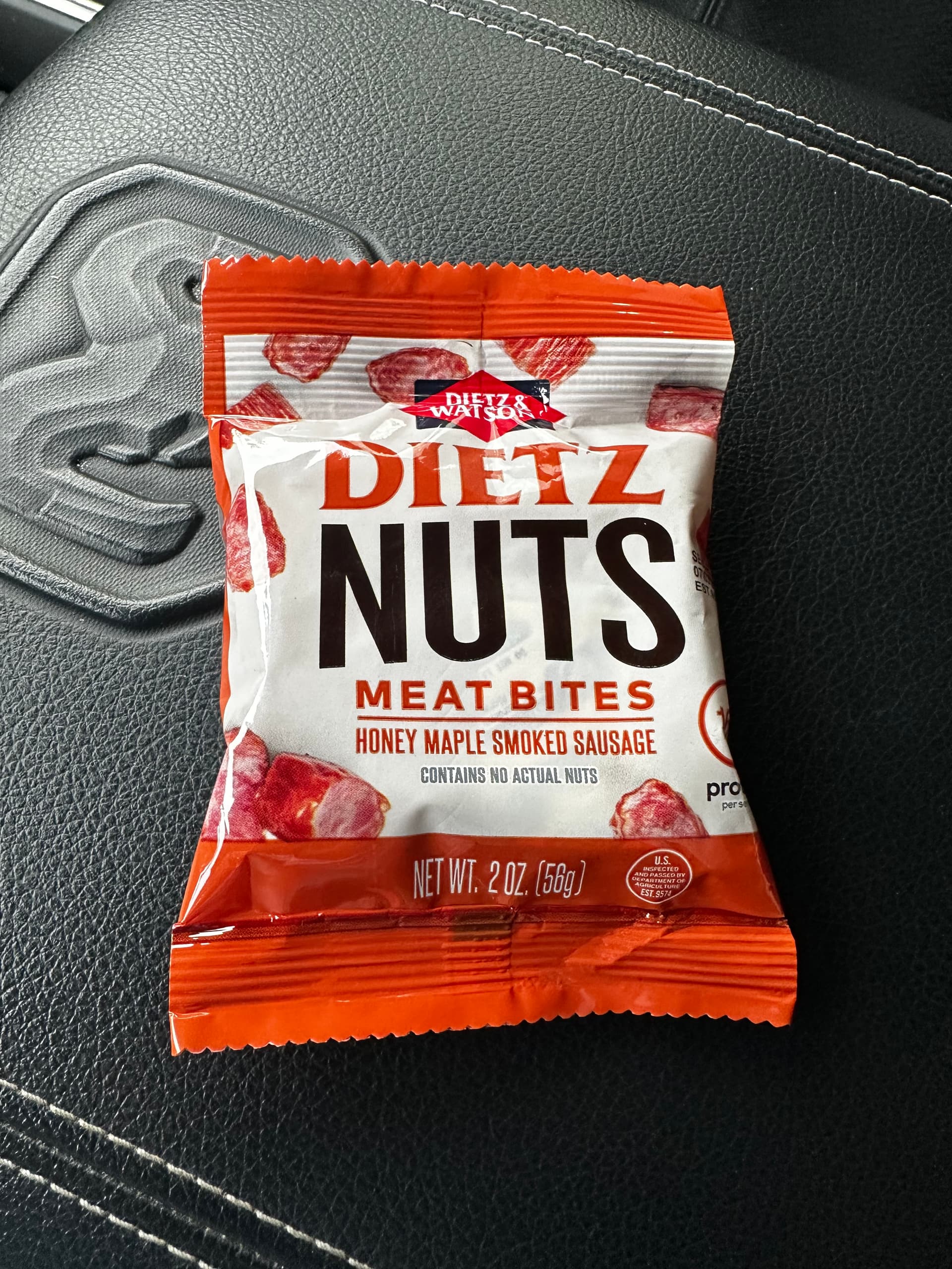 Dietz Nuts Meat Bites Honey Maple Smoked Sausage