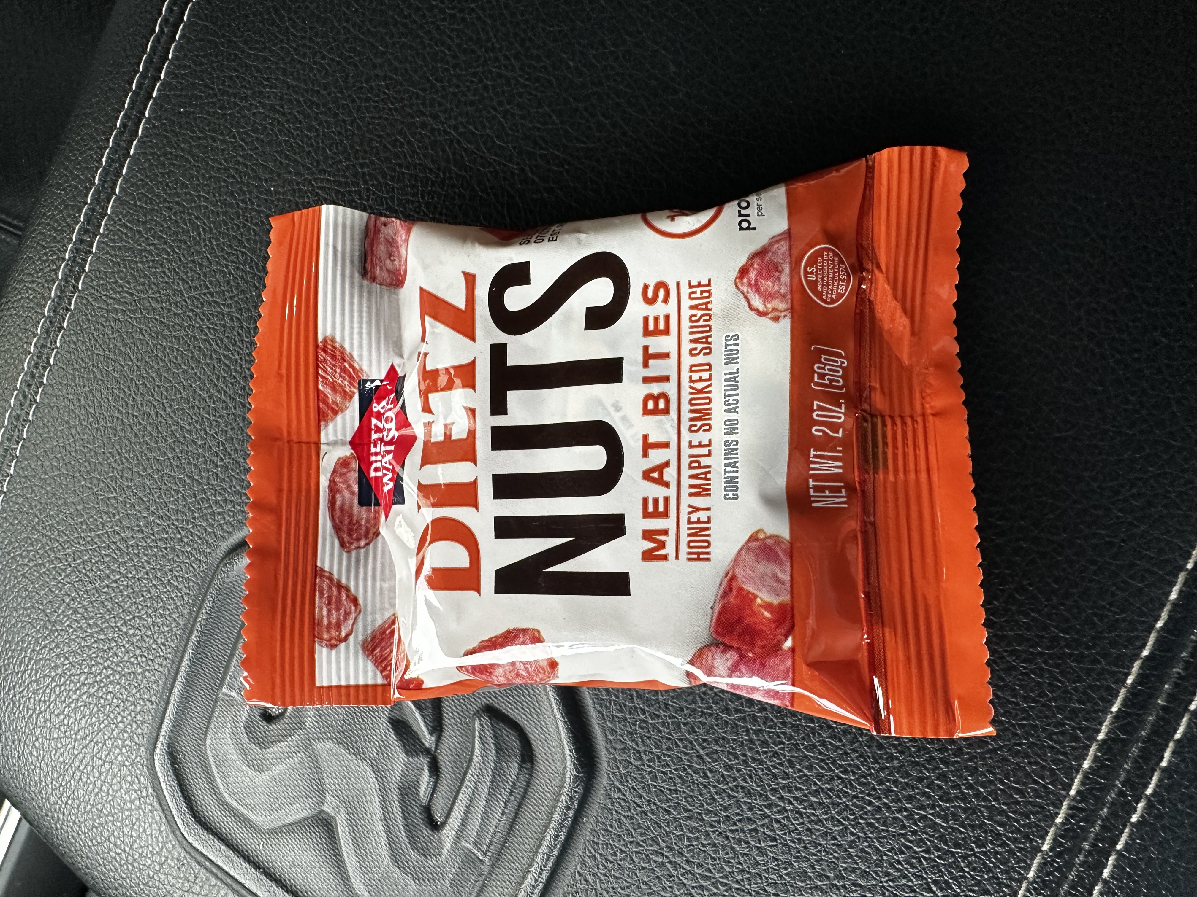 Dietz Nuts Meat Bites Honey Maple Smoked Sausage